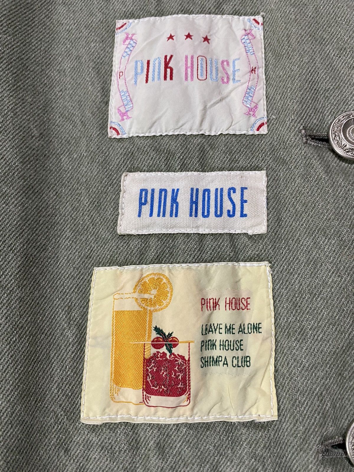 Japanese Brand × Pink House Vintage Pink House Patch Reversible Jacket Size US S / EU 44-46 / 1 - 6 Thumbnail