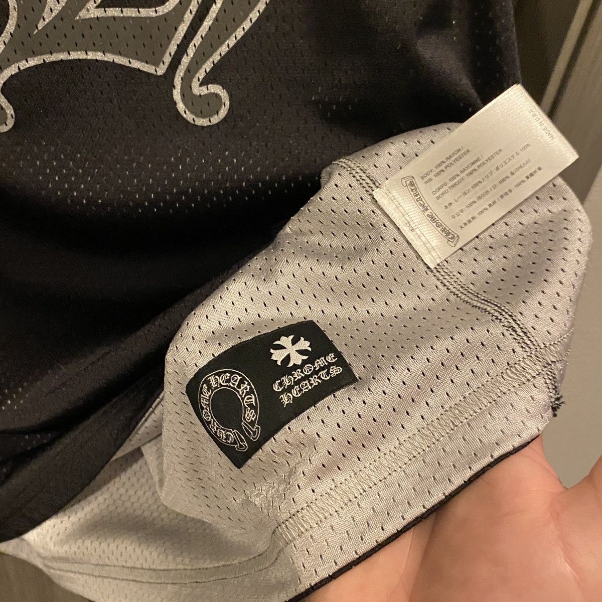 Chrome Hearts Chrome Hearts Reversible Sleeveless Mesh Jersey Size US L / EU 52-54 / 3 - 18 Thumbnail