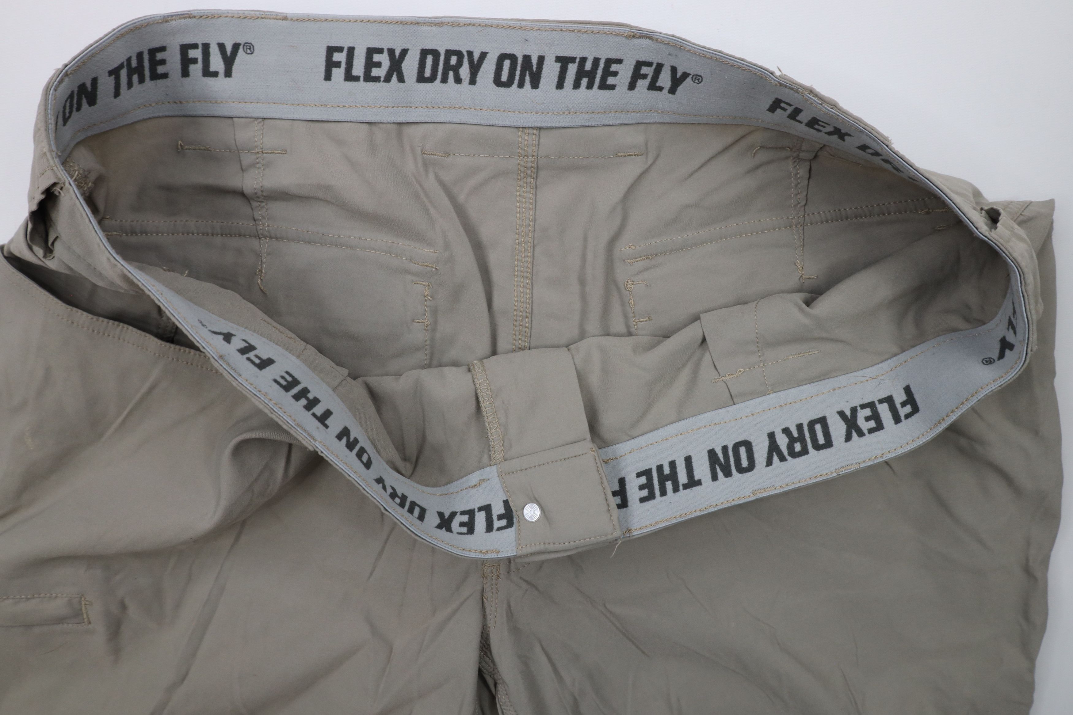 Duluth Trading Company × Vintage Duluth Trading Co Fit Dry On the Fly Wide Leg Pants Beige Size US 42 / EU 58 - 10 Thumbnail