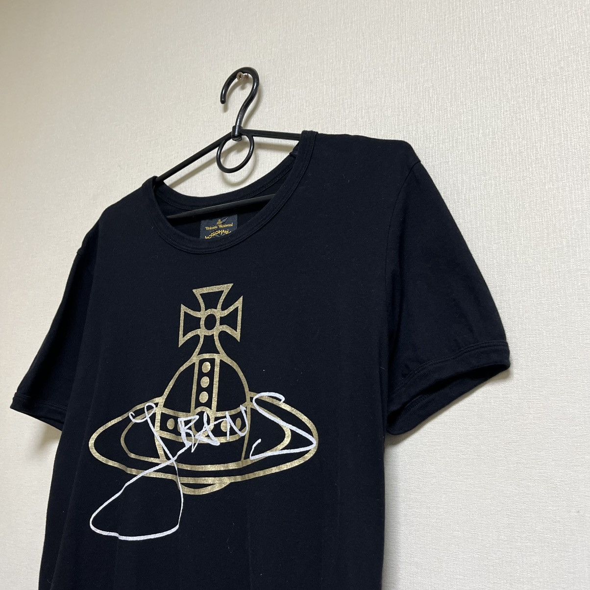 Vivienne Westwood Vivienne Westwood T-Shirt Big Logo Anglomania Hype Y2K Size US M / EU 48-50 / 2 - 2 Thumbnail