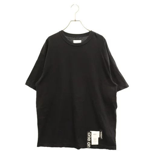 T-Shirts Short Sleeve Plain Crew Neck Cotton Black