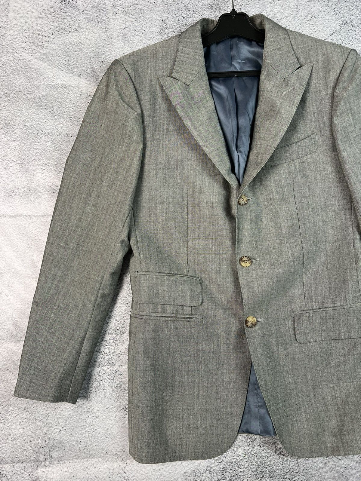 Designer × Suitsupply Suitsupply wool mohair blazer size 48 Size 48R - 4 Thumbnail