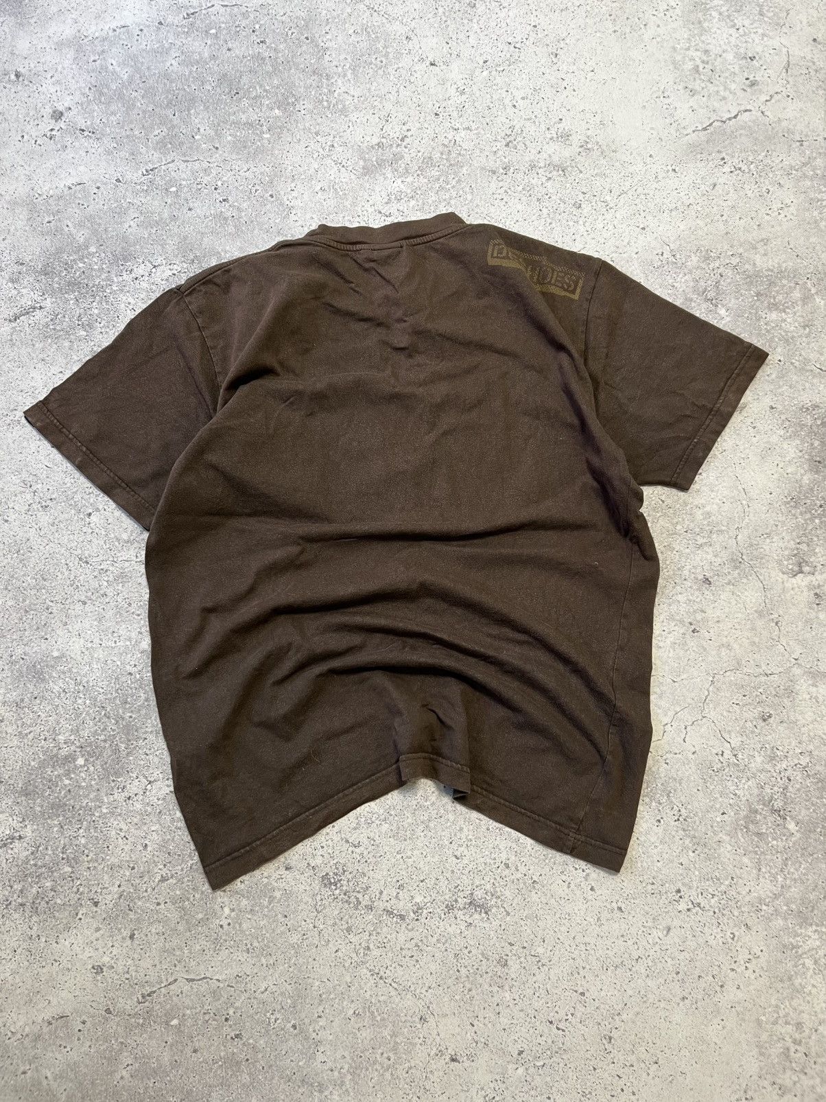 DC Vintage 00s DC Shoes Brown Tee Size US M / EU 48-50 / 2 - 3 Thumbnail