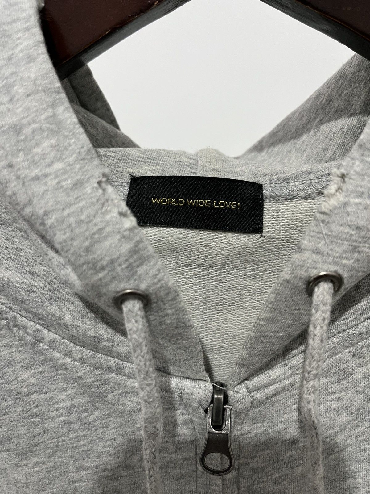 Hysteric Glamour VKEI World wide love studed zip hoodie Size US S / EU 44-46 / 1 - 5 Thumbnail