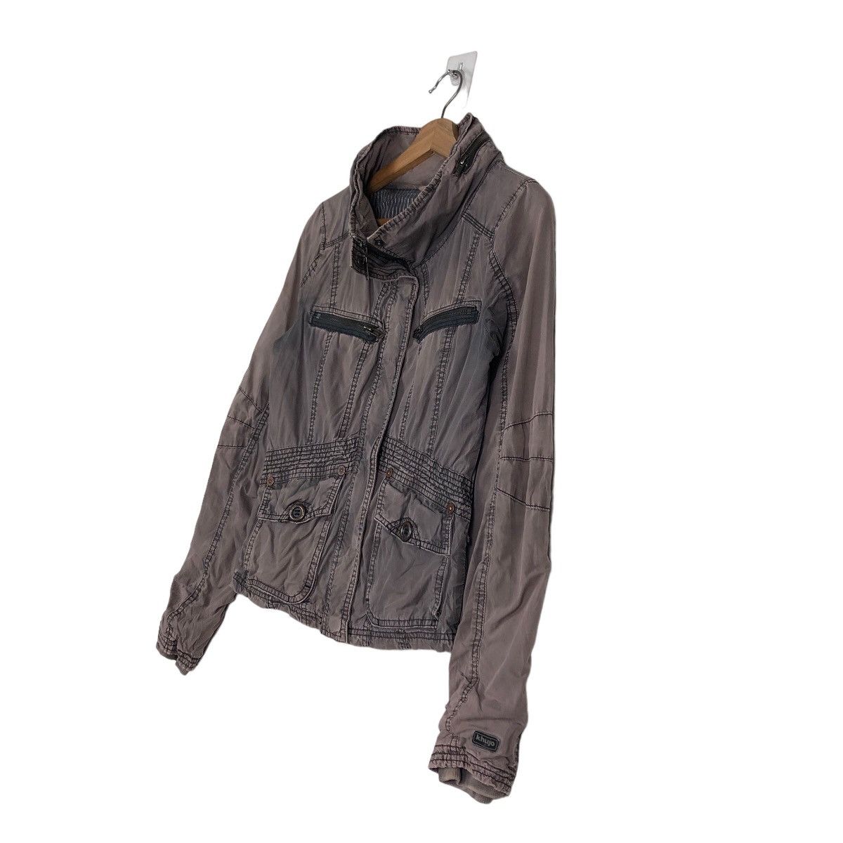 Japanese Brand 🔥Vintage Biker Jacket Bondage Design Khujo Issey Miyake Size US S / EU 44-46 / 1 - 2 Thumbnail