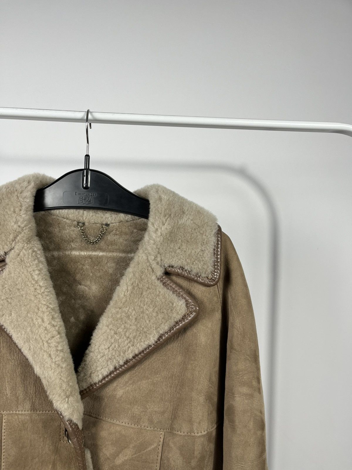 Other Women’s Lambskin Shearling Coat Brown Real Sheepskin size L Size L / US 10 / IT 46 - 3 Thumbnail