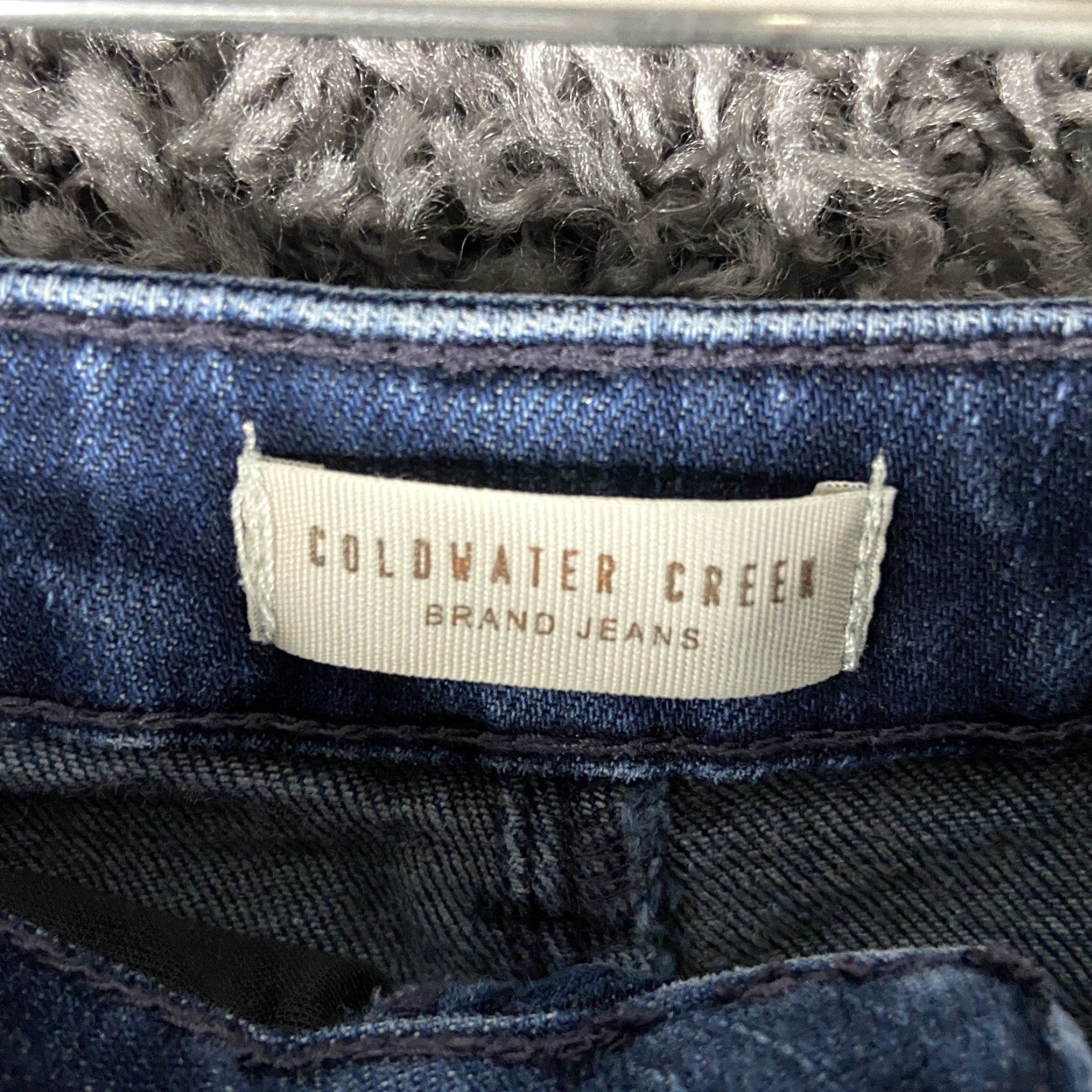 Coldwater Creek Coldwater Creek Blue Straight Leg Jeans Women’s Size 10 Regular Size 32" / US 10 / IT 46 - 6 Thumbnail