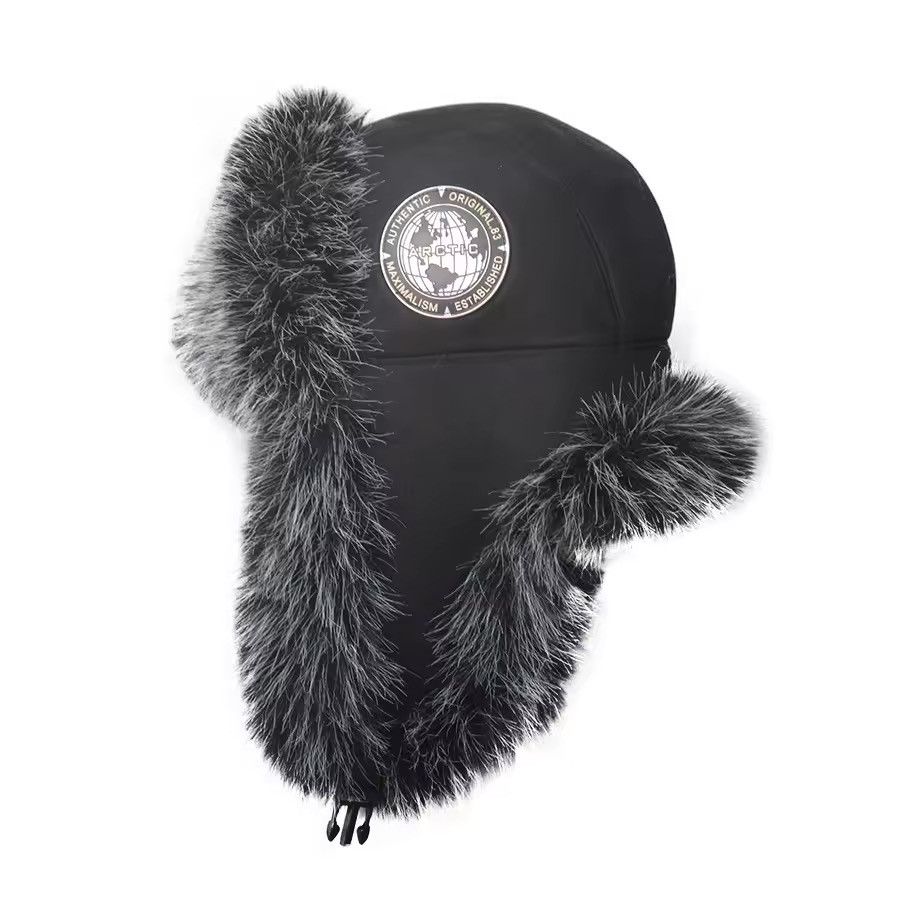 Japanese Brand × Vintage Warm Faux Fox Fur Bomber Hat Size ONE SIZE - 2 Thumbnail