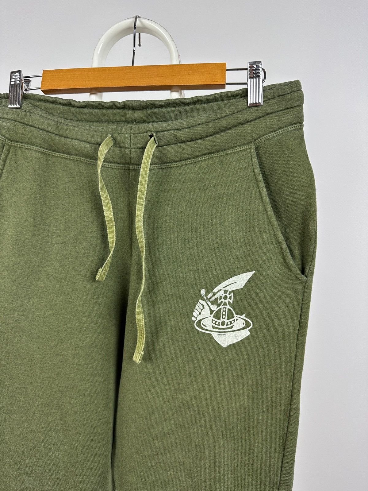 Vivienne Westwood Vivienne Westwood Anglomania Green Sweatpants Joggers Size US 30 / EU 46 - 4 Thumbnail