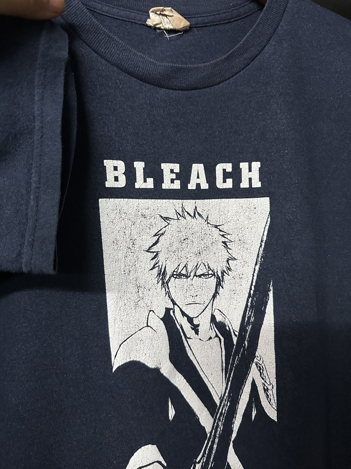 Anime × Vintage Vintage Anime Bleach Ichigo Kurosaki Faded Tee Size US M / EU 48-50 / 2 - 6 Thumbnail