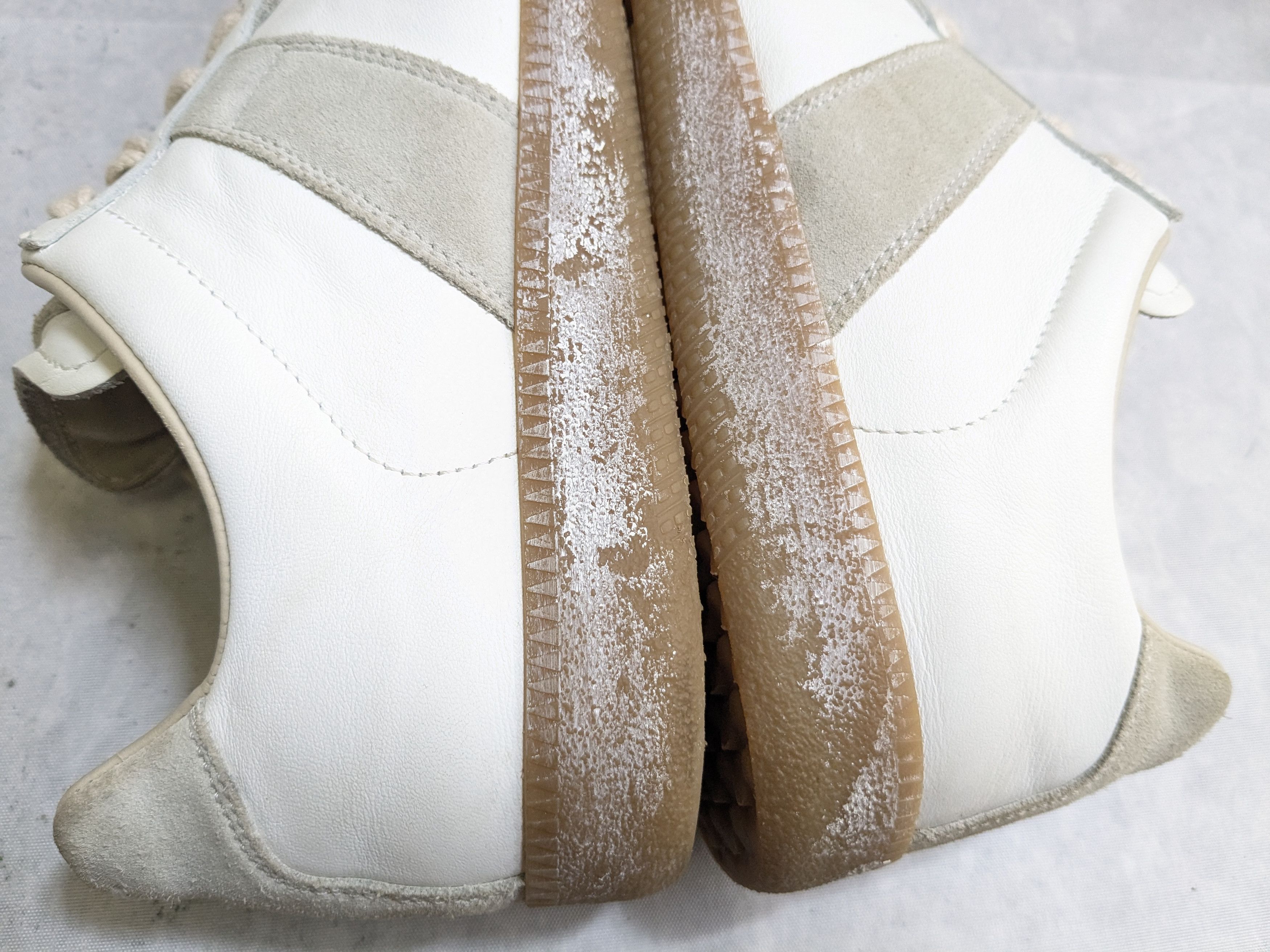 Maison Margiela Maison Margiela Replica GAT White Gray 7 40 Gum Low Size US 7 / EU 40 - 14 Thumbnail