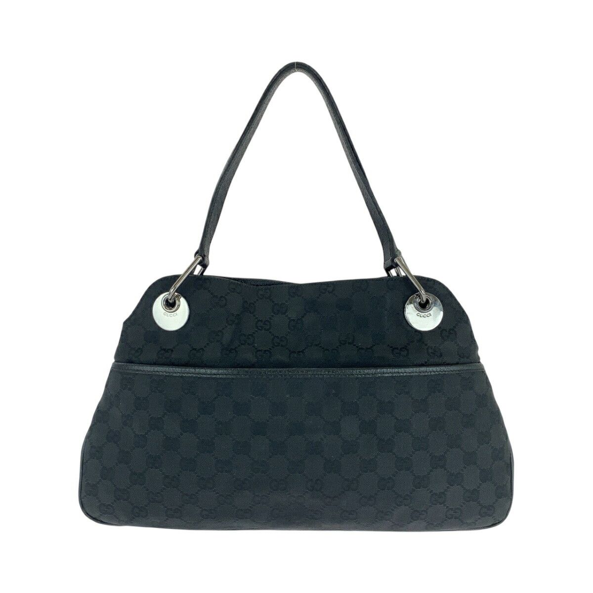 Gucci Gucci GG Canvas 121023 2Way Shoulder Bag Canvas Shoulder Bag 121023 in Black, Women's