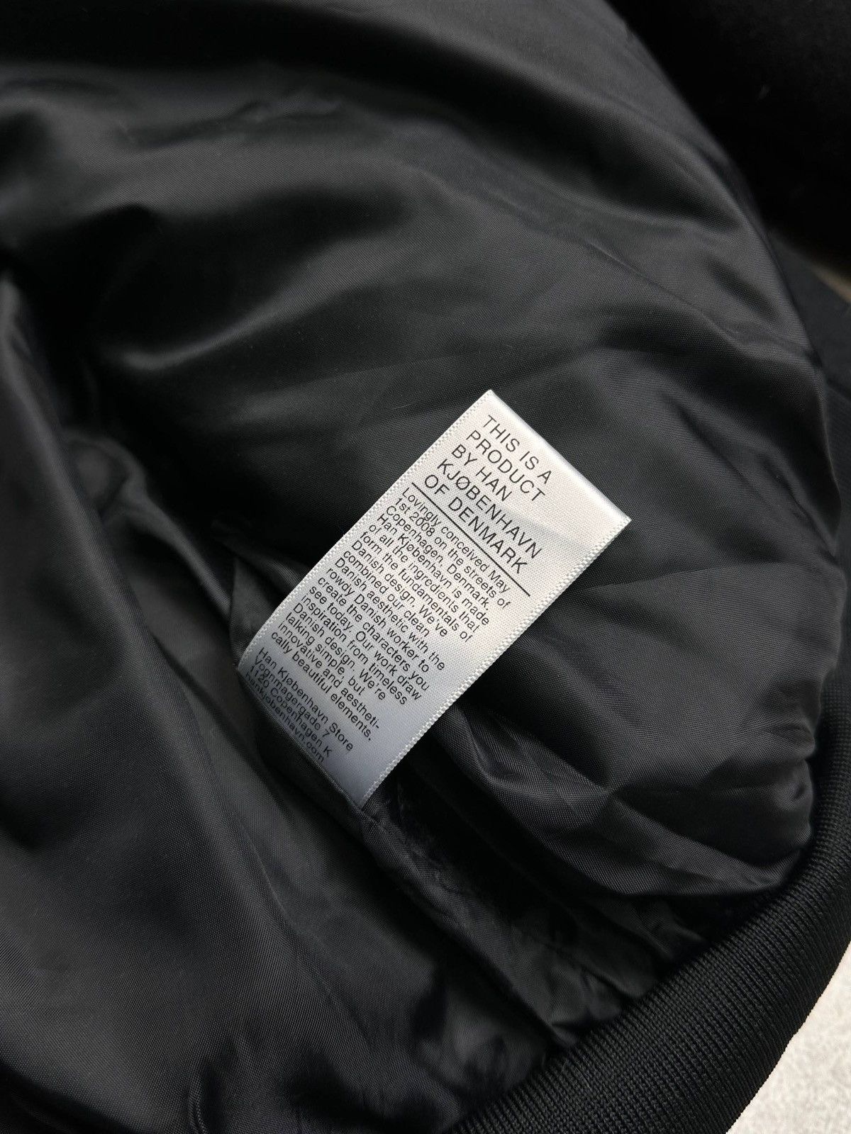 Han Kjobenhavn AW17-12-1 Han Kjobenhavn Quilted Bomber Jacket Black L Size US L / EU 52-54 / 3 - 6 Thumbnail