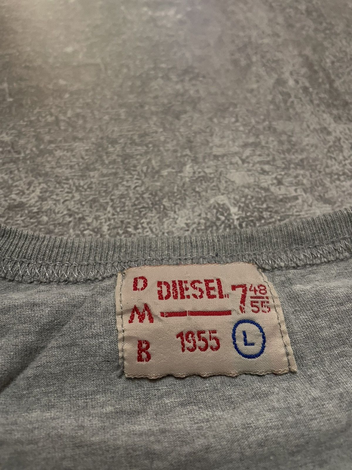 Diesel × Vintage Vintage Diesel Long Sleeve Big Logo Size US L / EU 52-54 / 3 - 10 Thumbnail