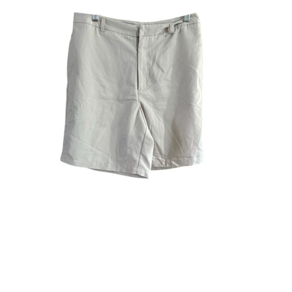 Geoffrey Beene Geoffrey Beene size 10 cream color shorts Size 32" / US 10 / IT 46 - 2 Thumbnail