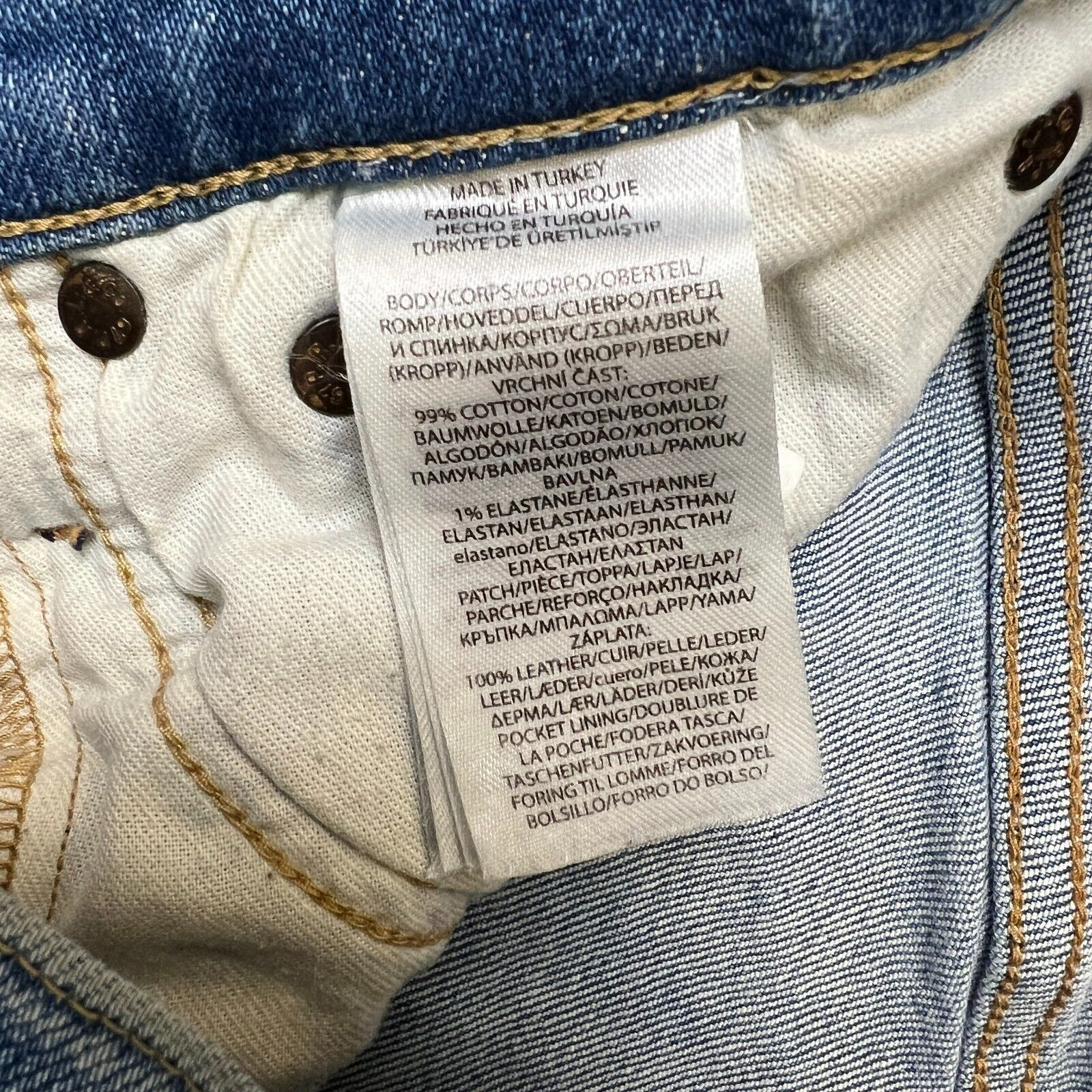 Polo Ralph Lauren × Ralph Lauren × Vintage Polo Ralph Lauren Jeans sz 28 Tompkins Mid Rise Skinny Denim Size 28" / US 6 / IT 42 - 11 Thumbnail