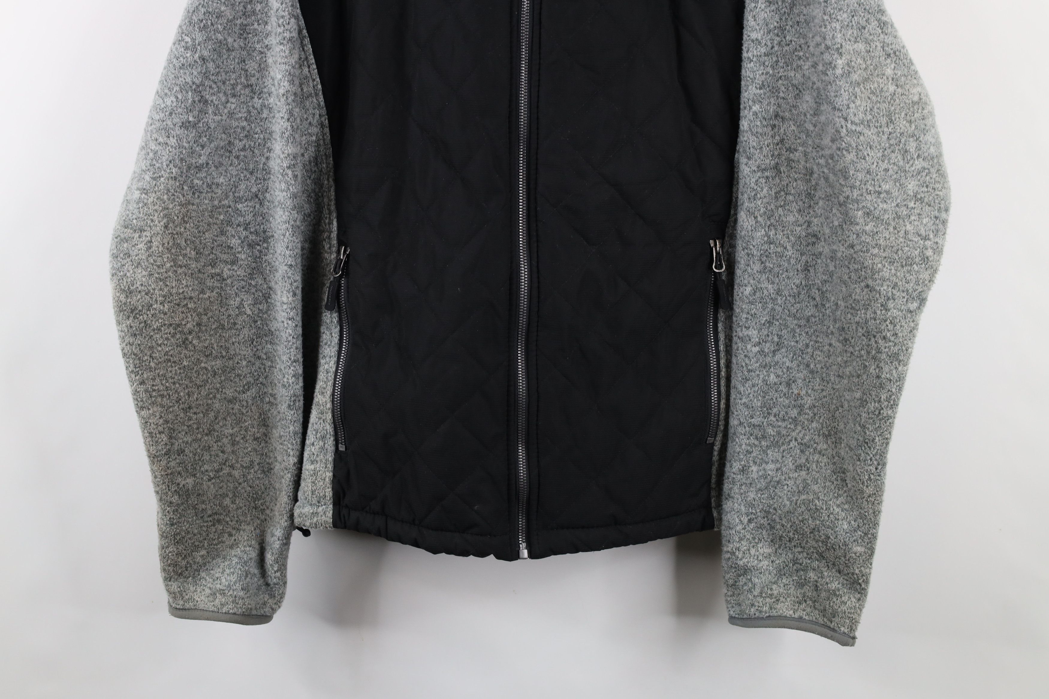 New Balance × Vintage Vintage New Balance Quilted Sweater Jacket Swacket Size US L / EU 52-54 / 3 - 3 Thumbnail