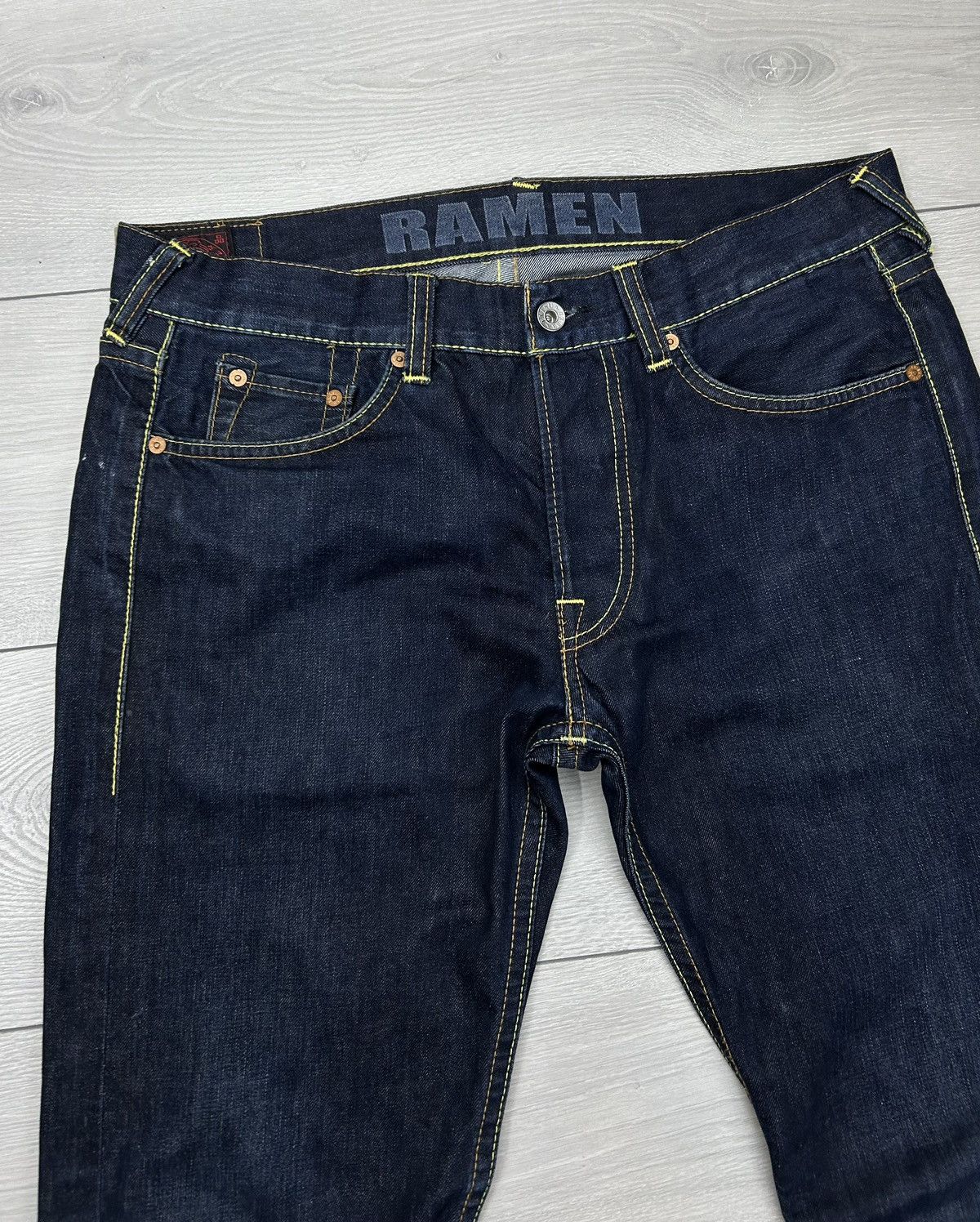 Evisu Evisu Vintage Ramen denim jeans size 33 Size US 33 - 6 Thumbnail