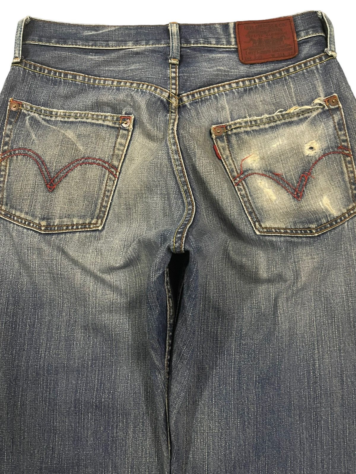Levi's Vintage 90s Levis 709 Blue Wash Style Baggy Jeans Size US 31 - 4 Thumbnail