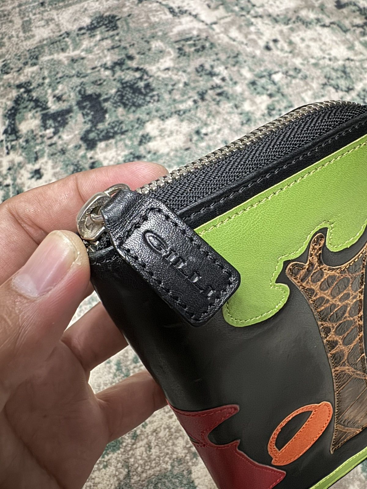 Designer × Vintage GILLI LEATHER MINI ZIPPER WALLET Size ONE SIZE - 6 Thumbnail
