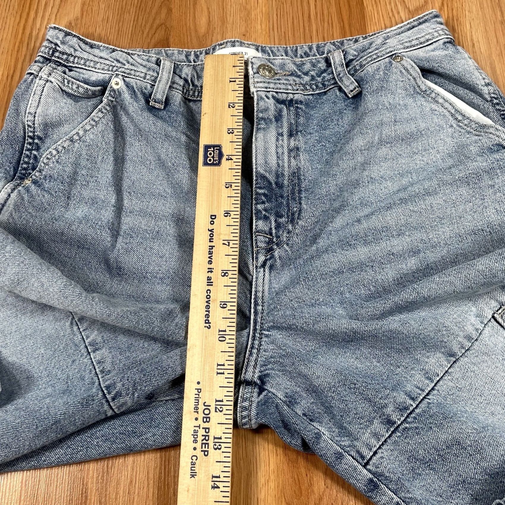 Forever 21 Forever 21 Jeans Mens 29Wx30L Carpenter Straight Leg Blue Denim 100% Cotton Jeans Mens Regular Blue 30 Inseam Classics Boys Womens Mens Size US 29 - 7 Thumbnail