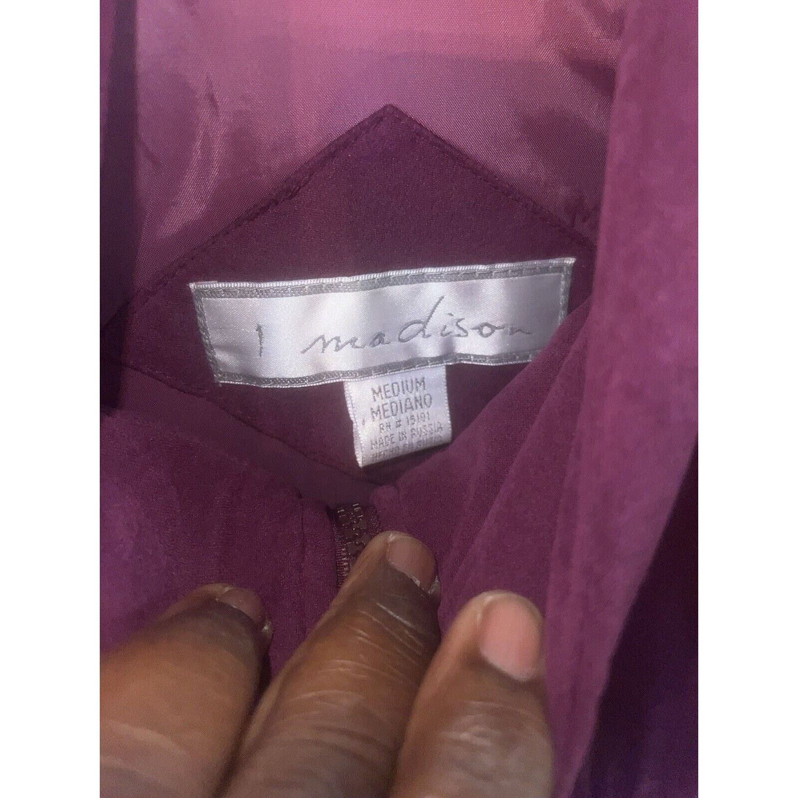 1 Madison 1 Madison Expedition Womens Coat Size Medium Red Long Sleeve Size M / US 6-8 / IT 42-44 - 3 Thumbnail
