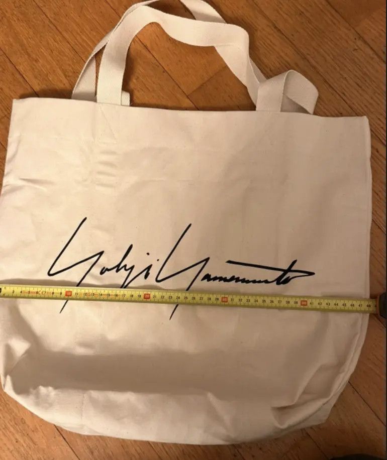 Yohji Yamamoto Yohji Yamamoto Tote Shopping Bag Logo Messenger Hobo EX0238 Size ONE SIZE - 6 Thumbnail