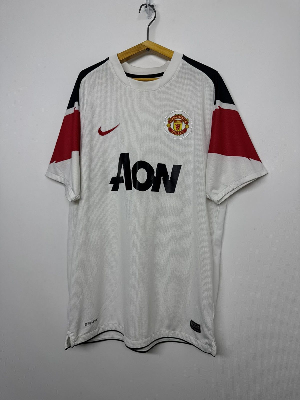 Nike Vintage Manchester United Nike Away Football Shirt Soccer Size US L / EU 52-54 / 3 - 3 Thumbnail