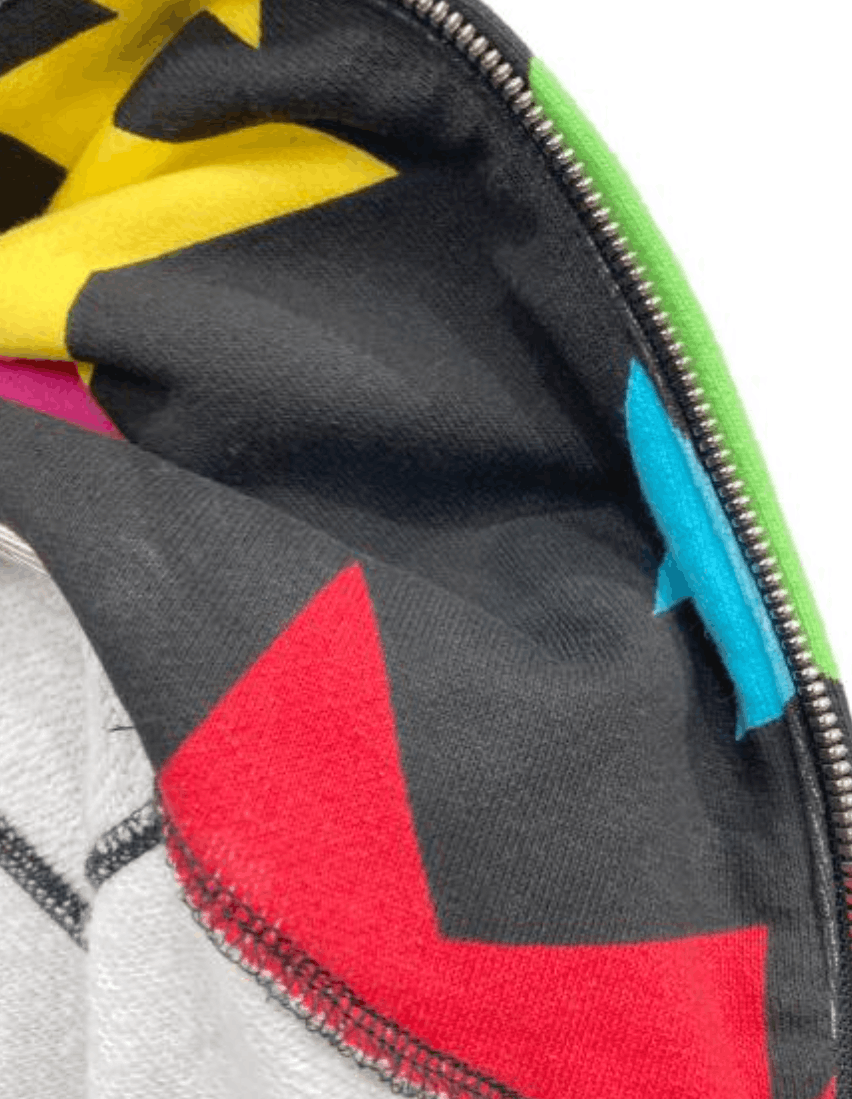 Bape Bape Black Multi Sta Pattern Star Full Zip Hoodie Size US L / EU 52-54 / 3 - 6 Thumbnail
