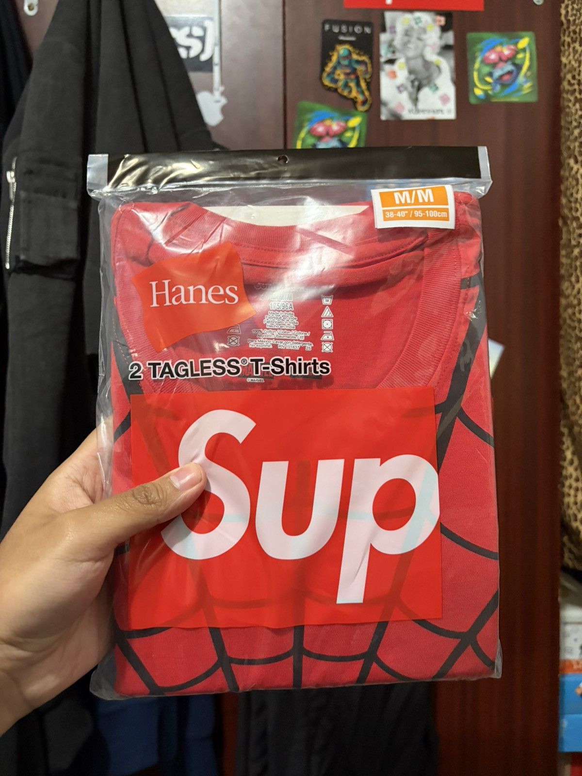 Supreme Spiderman T-shirt Hanes size medium Size US M / EU 48-50 / 2 - 1 Thumbnail