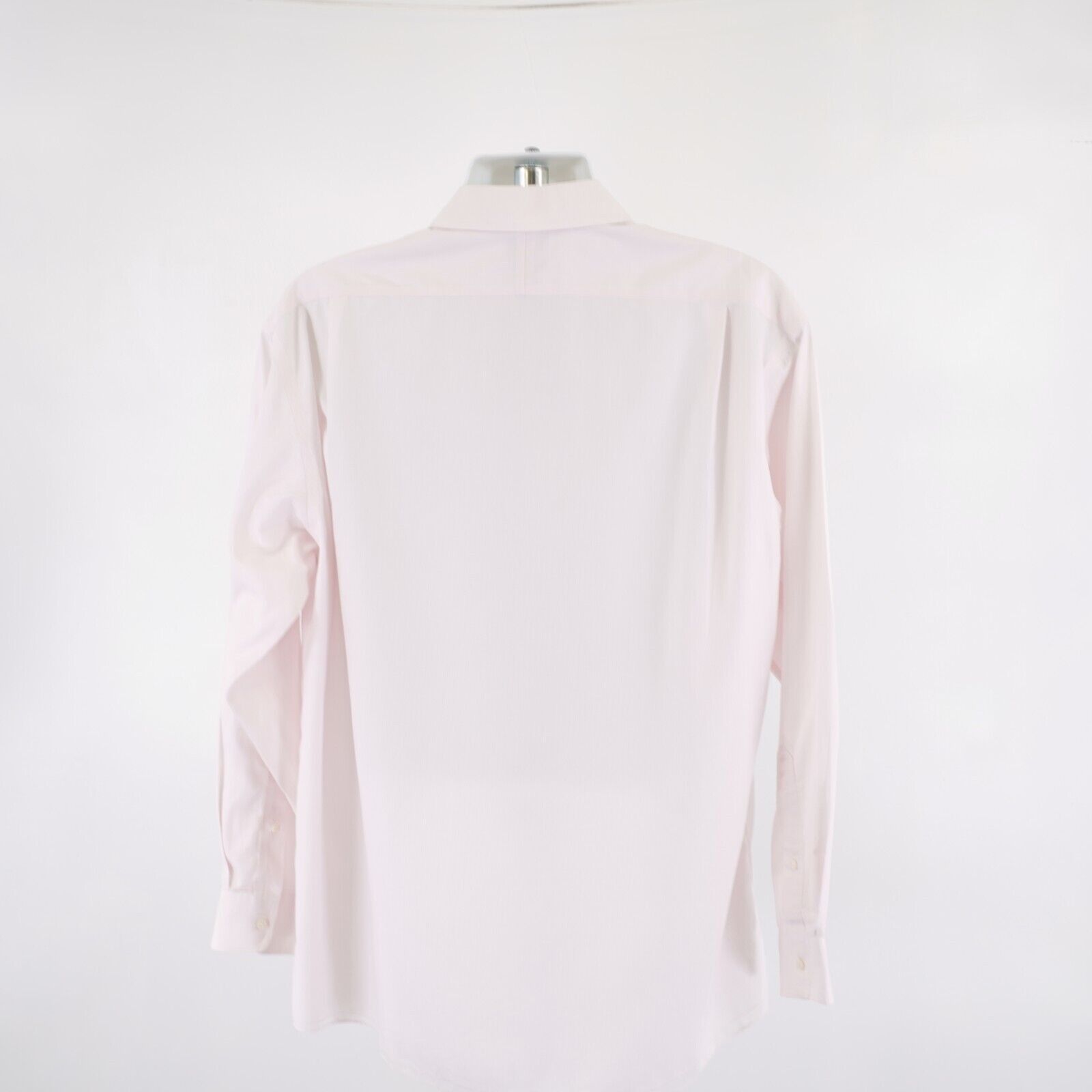 Jos. A. Bank Jos A Bank Stays Cool 16.5-35 Pink Plaid Collared Dress Shir Size US L / EU 52-54 / 3 - 6 Thumbnail