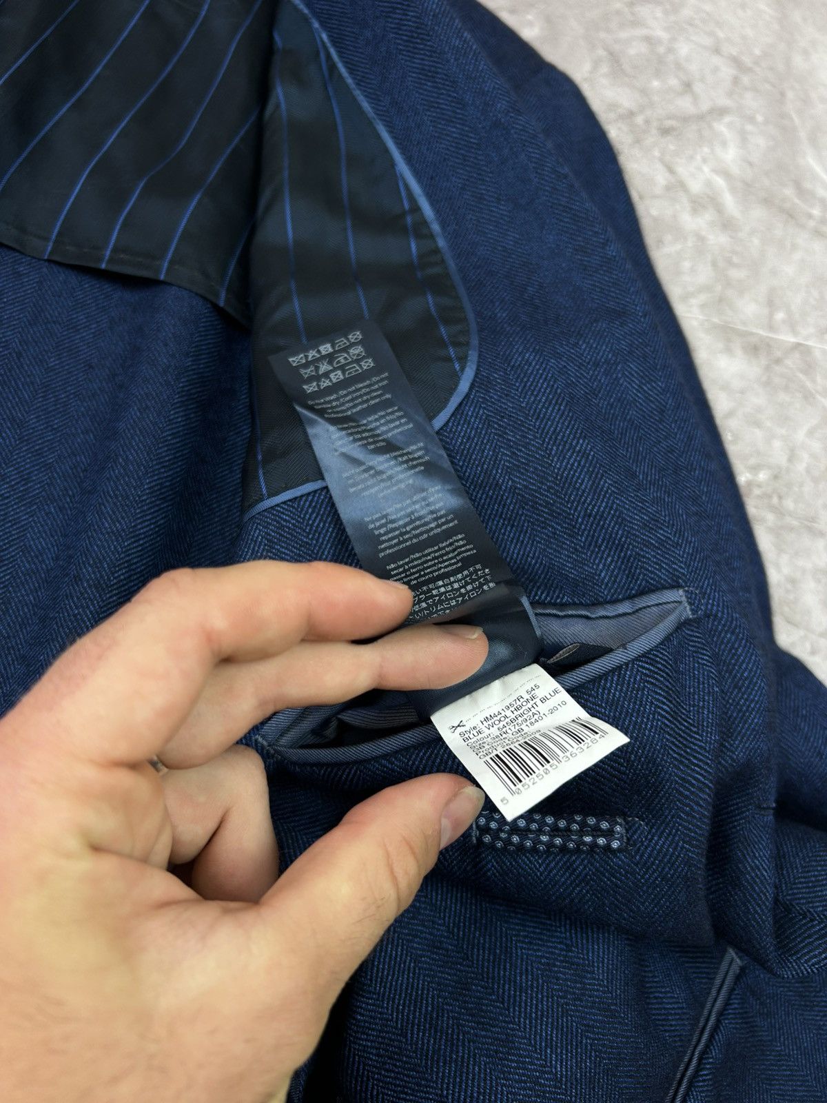 Hackett Hackett London Wool Blazer Size 48R - 8 Thumbnail