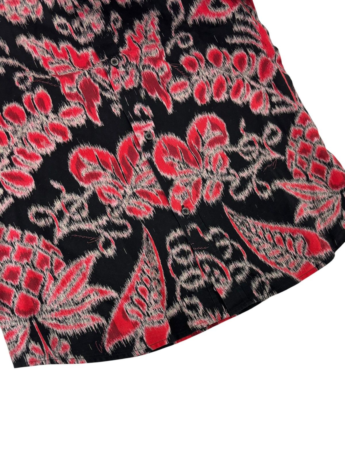 Gucci S/S 2000 Floral Print Shirt (SS00, Archive, Tom Ford) Size US M / EU 48-50 / 2 - 4 Thumbnail