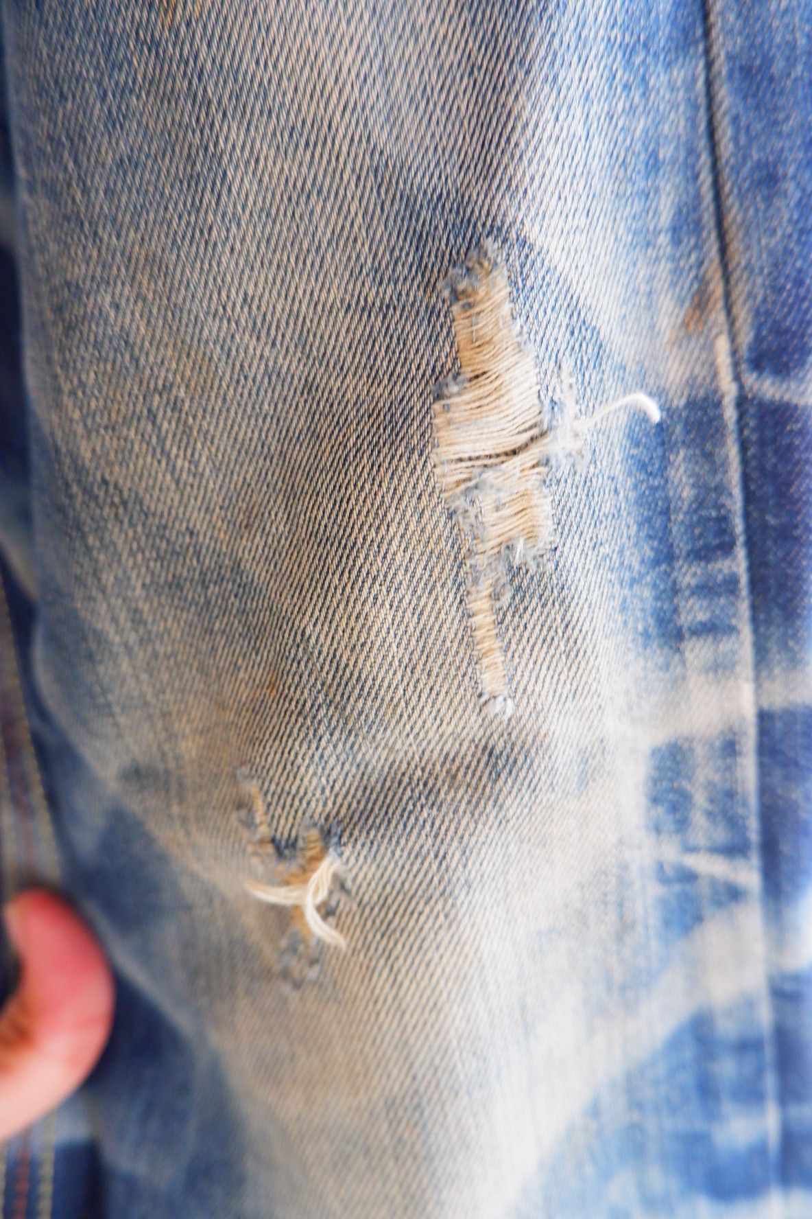 If Six Was Nine Vintage Slacks Japan Ripped Jeans Size US 32 / EU 48 - 8 Thumbnail