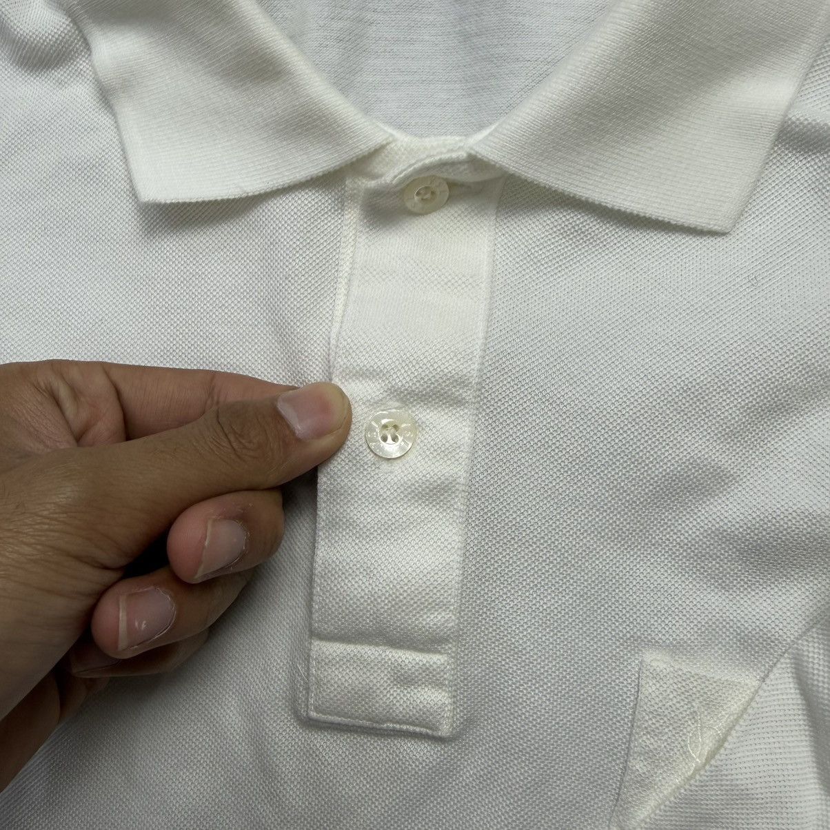 Yves Saint Laurent Yves Saint Laurent Long Sleeve Polo Shirt Size US L / EU 52-54 / 3 - 7 Thumbnail
