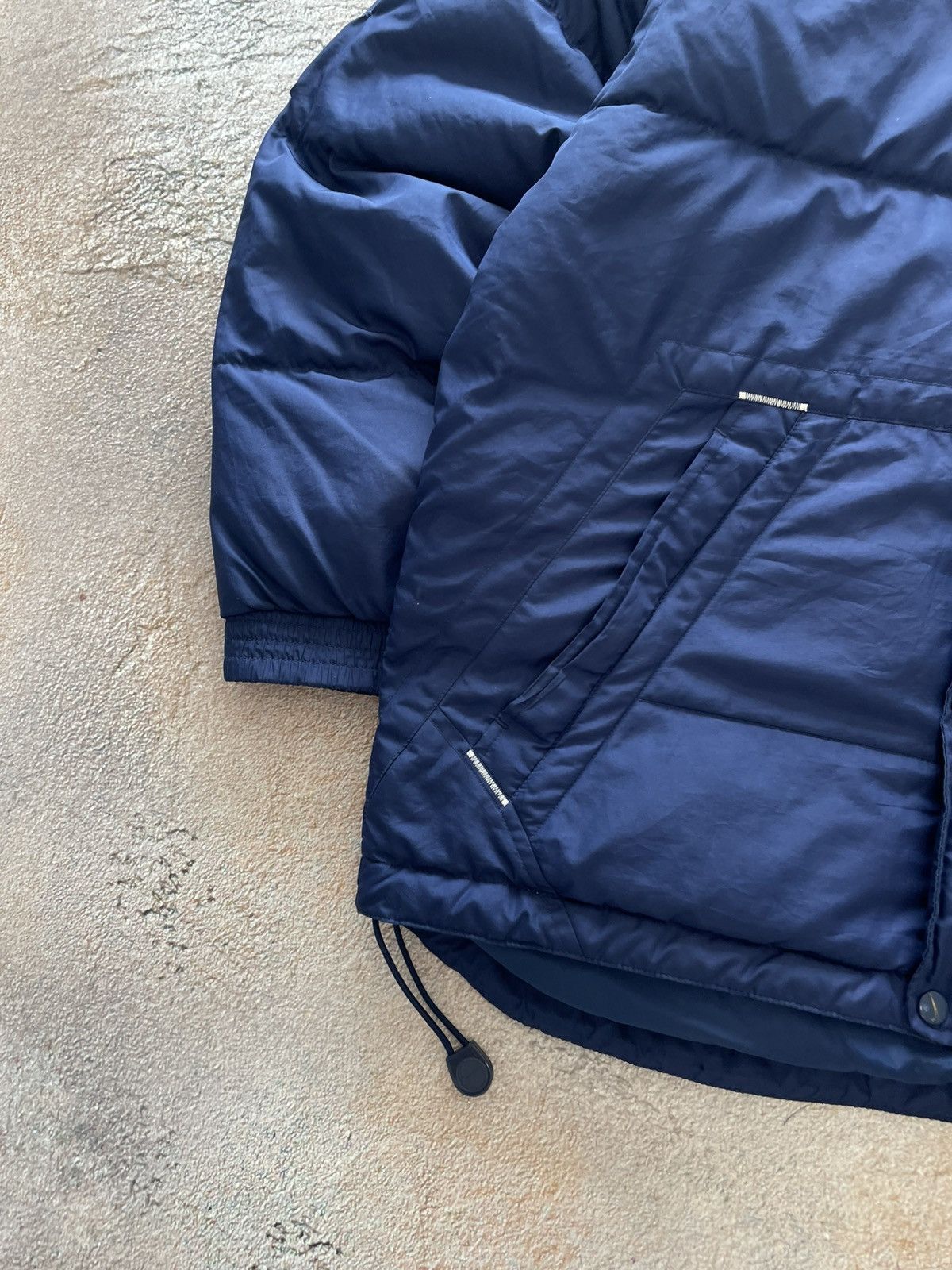 Nike Vintage Nike Big Swoosh Nylon Puffer Jacket Size US S / EU 44-46 / 1 - 5 Thumbnail