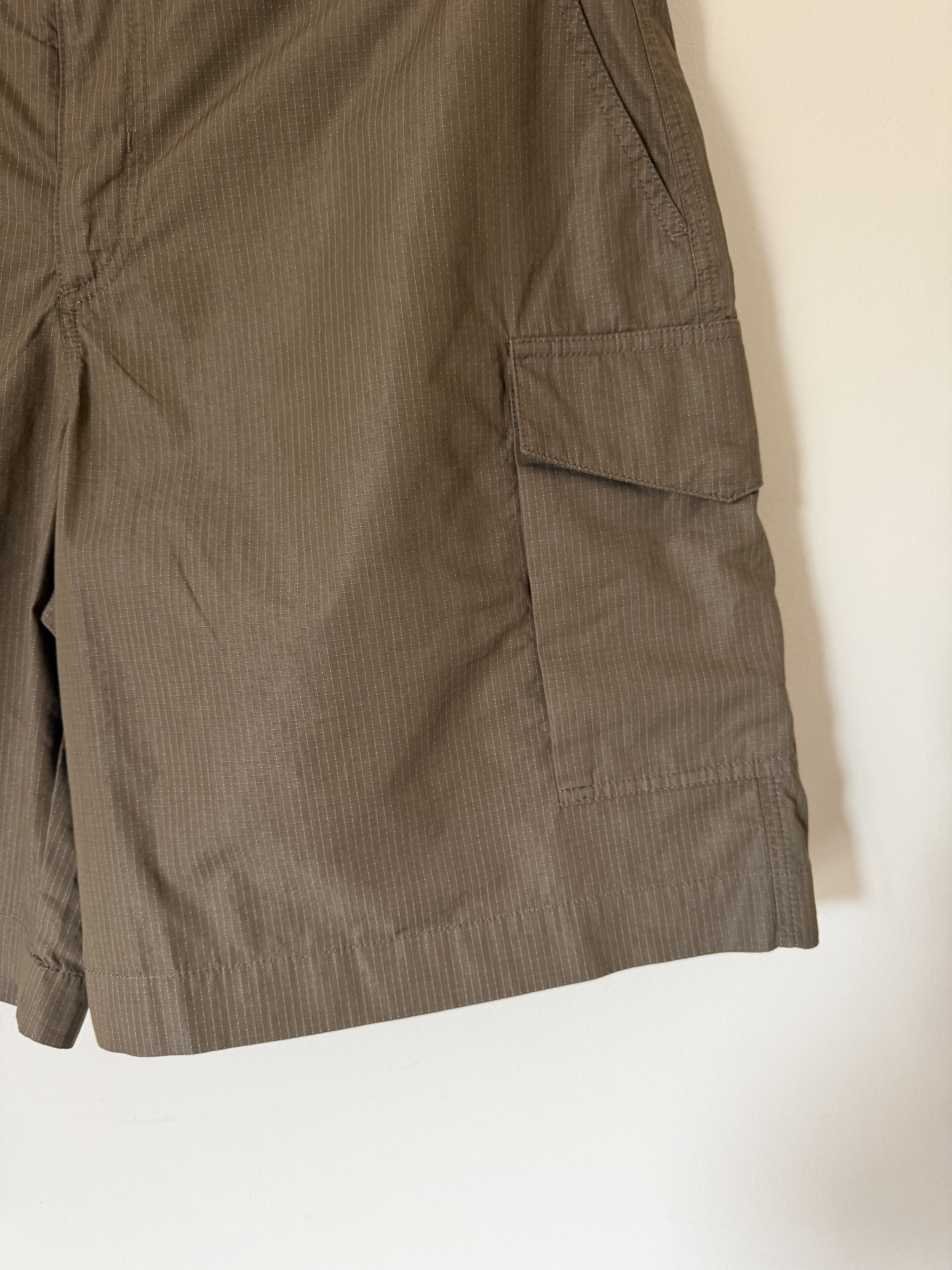 Our Legacy Our Legacy Trekking Cargo Shorts Army Green Cotton Ripstop Size US 34 / EU 50 - 3 Thumbnail