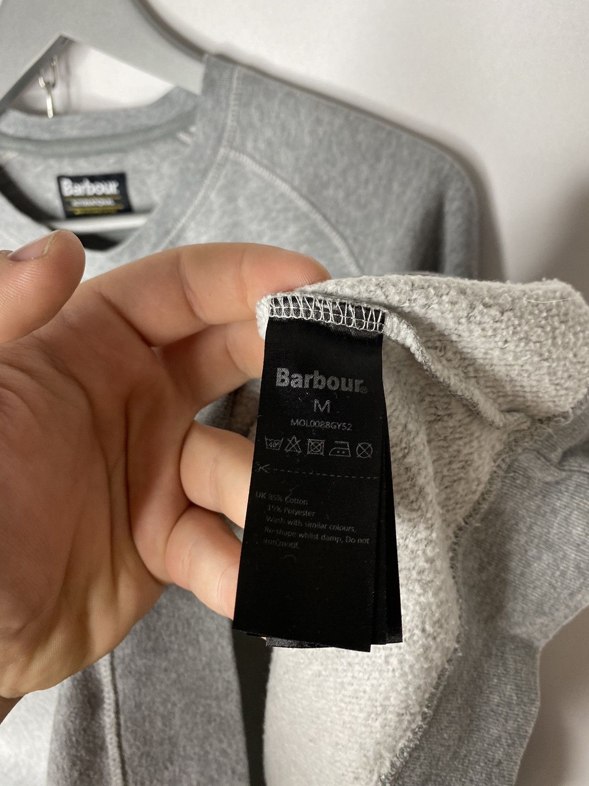 Barbour × Vintage 🔥Vintage Barbour International Based Sweatshirt Pullover🔥 Size US M / EU 48-50 / 2 - 7 Thumbnail