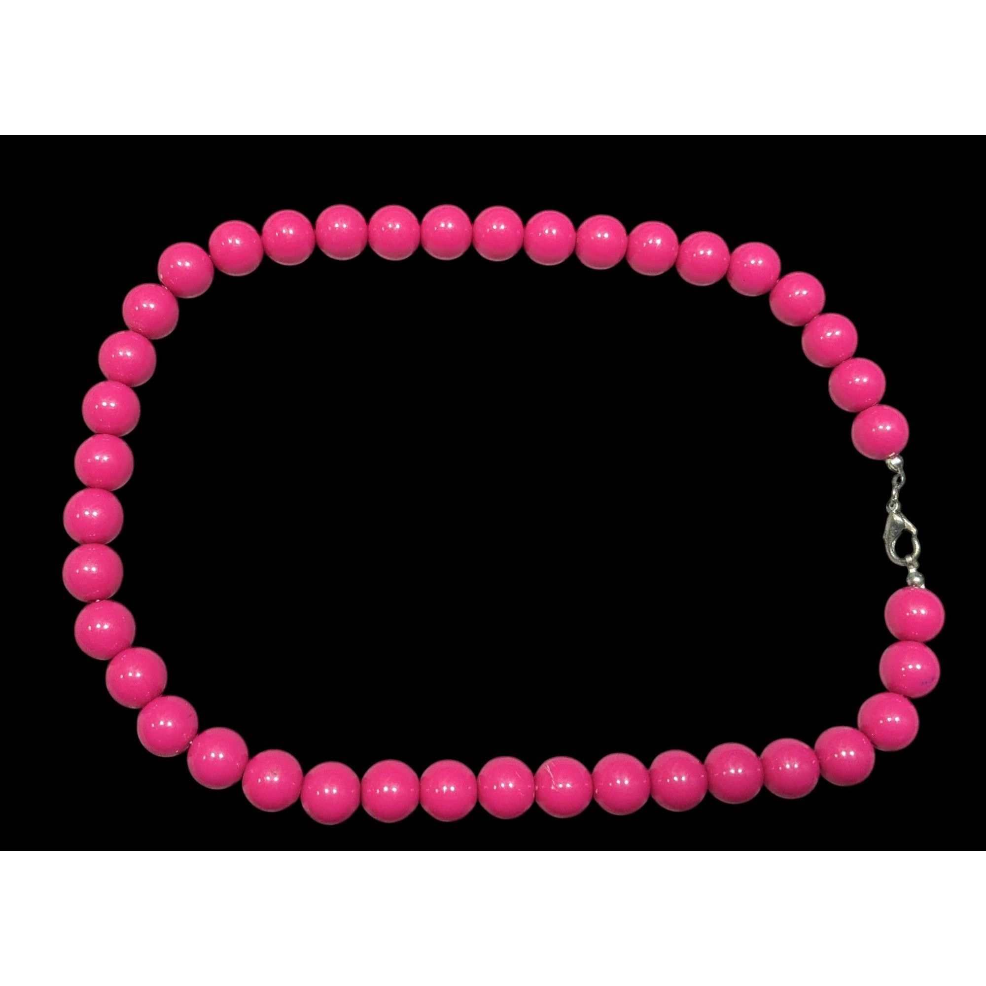 Other Casual Single Strand Pink Beaded Necklace Size ONE SIZE - 2 Thumbnail