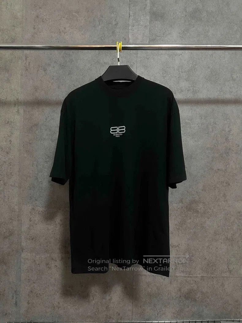 Balenciaga Balenciaga Double B Embroidered Logo T-shirt. Size US M / EU 48-50 / 2 - 1 Thumbnail