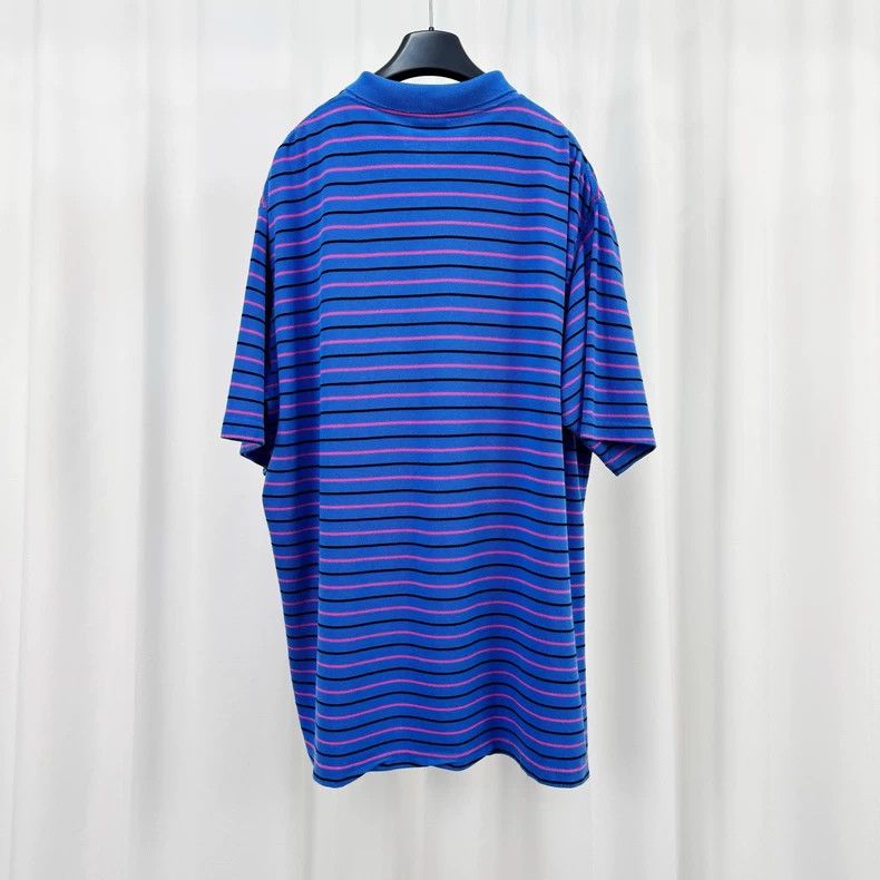 Balenciaga Balenciaga Striped embroidered wheat-ear Polo short sleeve Size US M / EU 48-50 / 2 - 2 Thumbnail