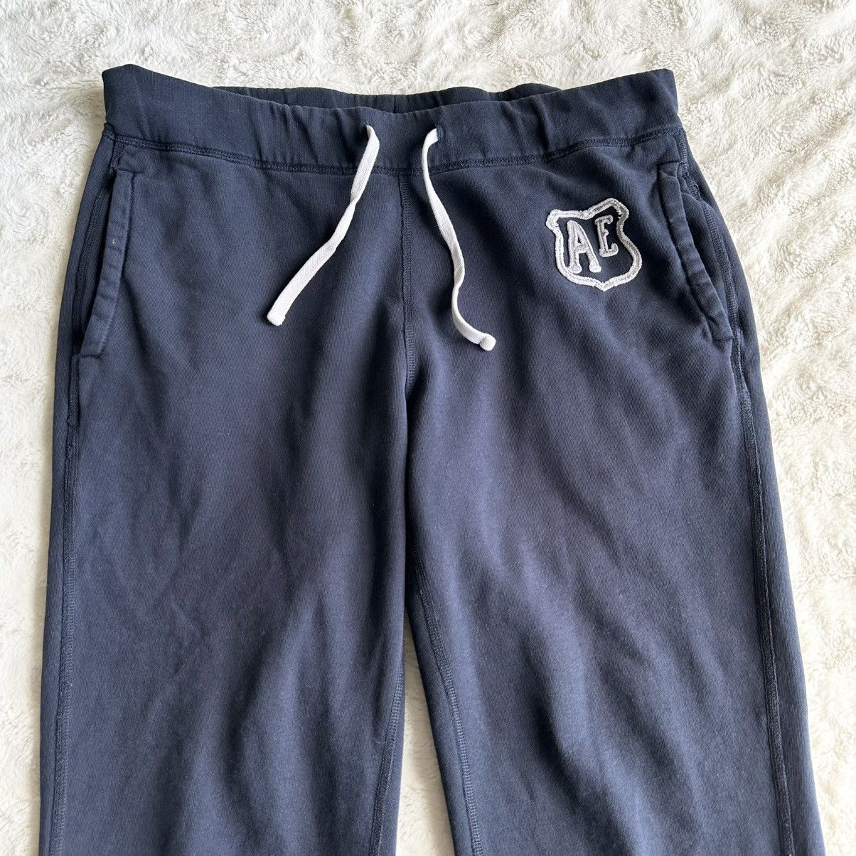 American Eagle Outfitters American Eagle Sweatpants Mens M 36x28 Navy AE Y2K Straight Size US 36 / EU 52 - 4 Thumbnail