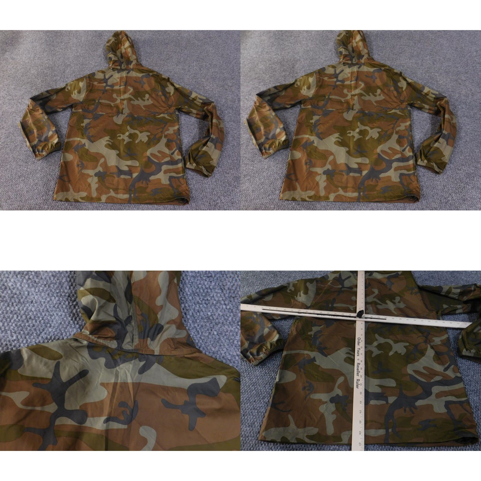 Patagonia Patagonia Jacket Mens Small Camo Brown Hooded Full Zip Windbreaker Outdoors Coat Size US S / EU 44-46 / 1 - 9 Thumbnail