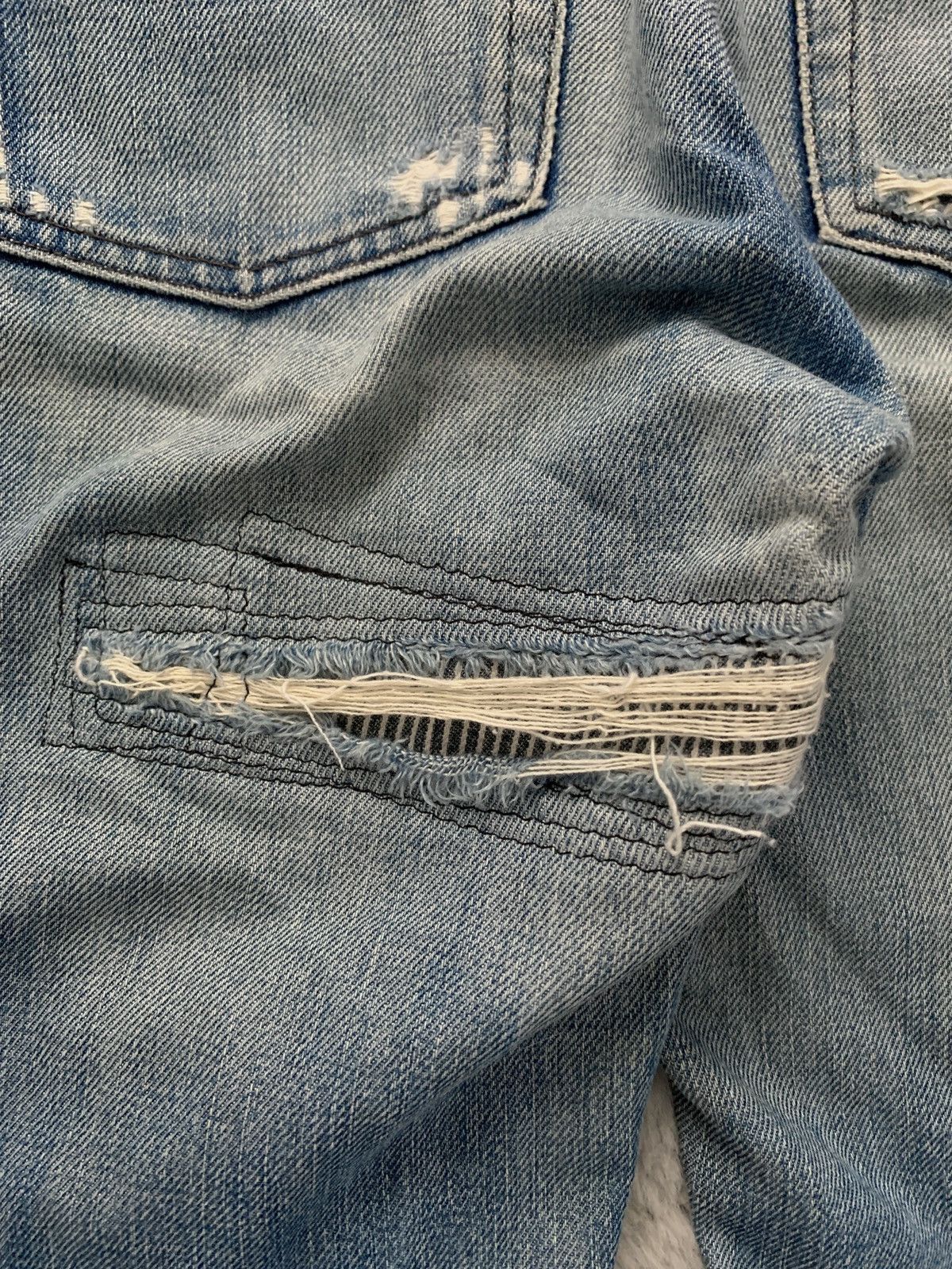 Diesel 90s Vintage Diesel Flared Denim Bootcut Distressed Grunge Size US 32 / EU 48 - 12 Thumbnail