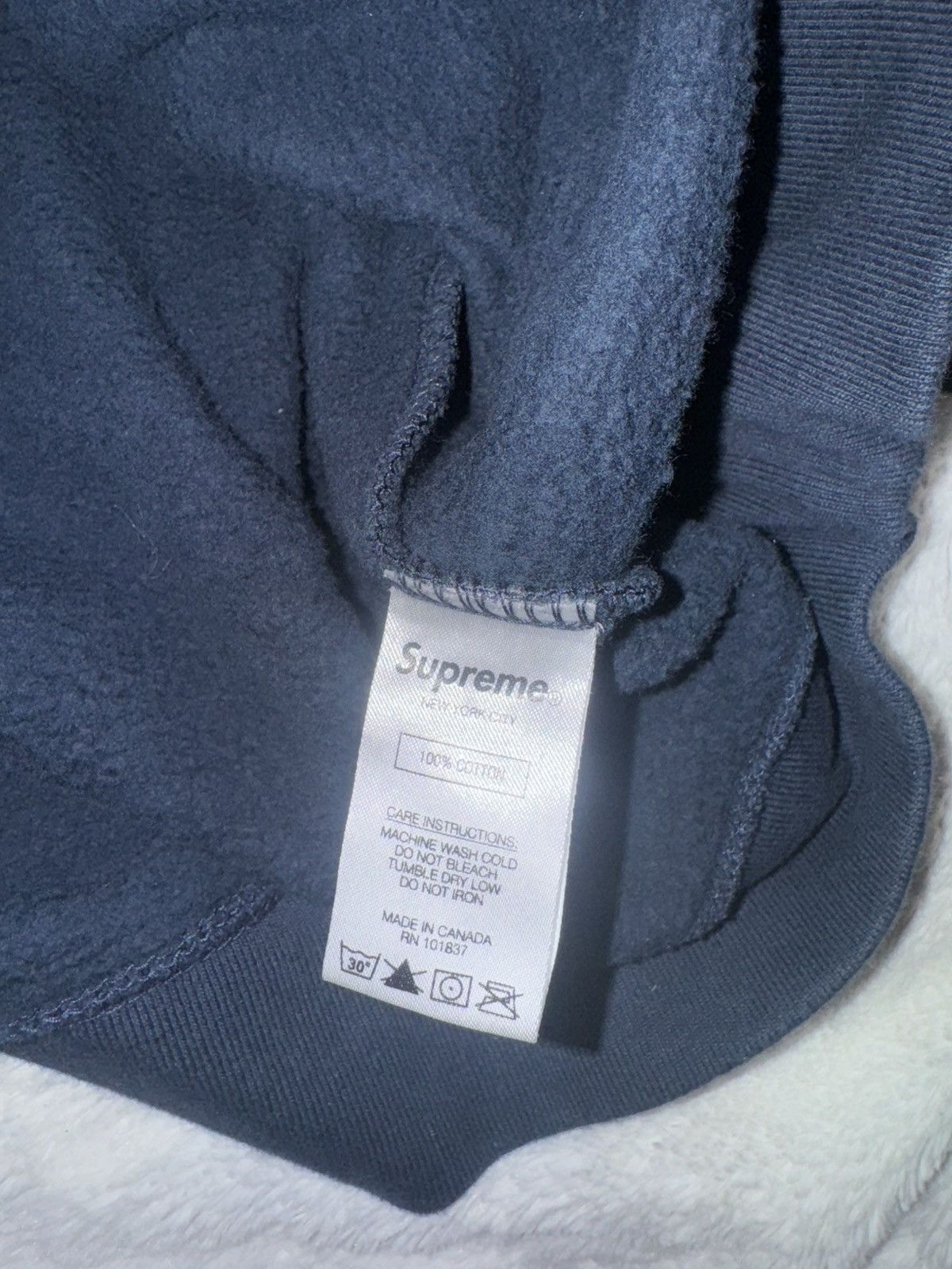 Supreme SUPREME Logo spellout crewneck sweatshirt size medium Size US M / EU 48-50 / 2 - 4 Thumbnail