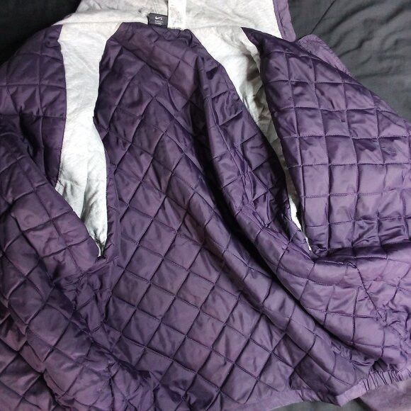 Nike Vintage 90s Nike Big Swoosh Hooded Jacket Coat Size US XL / EU 56 / 4 - 3 Thumbnail