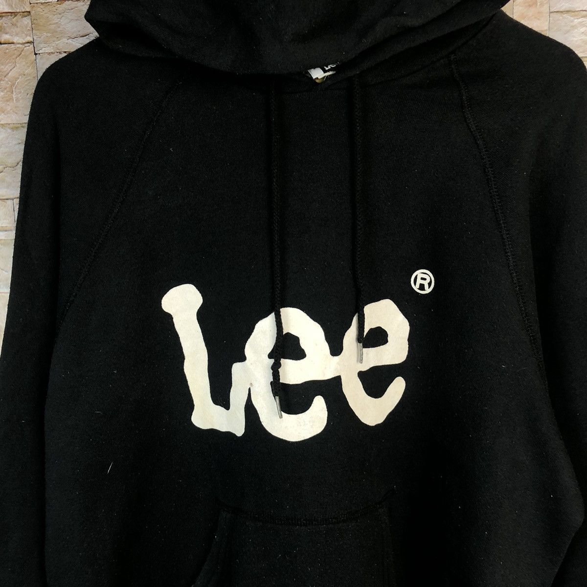Lee Lee Black sweatshirt Hoodie vintage #A466 Size US L / EU 52-54 / 3 - 5 Thumbnail