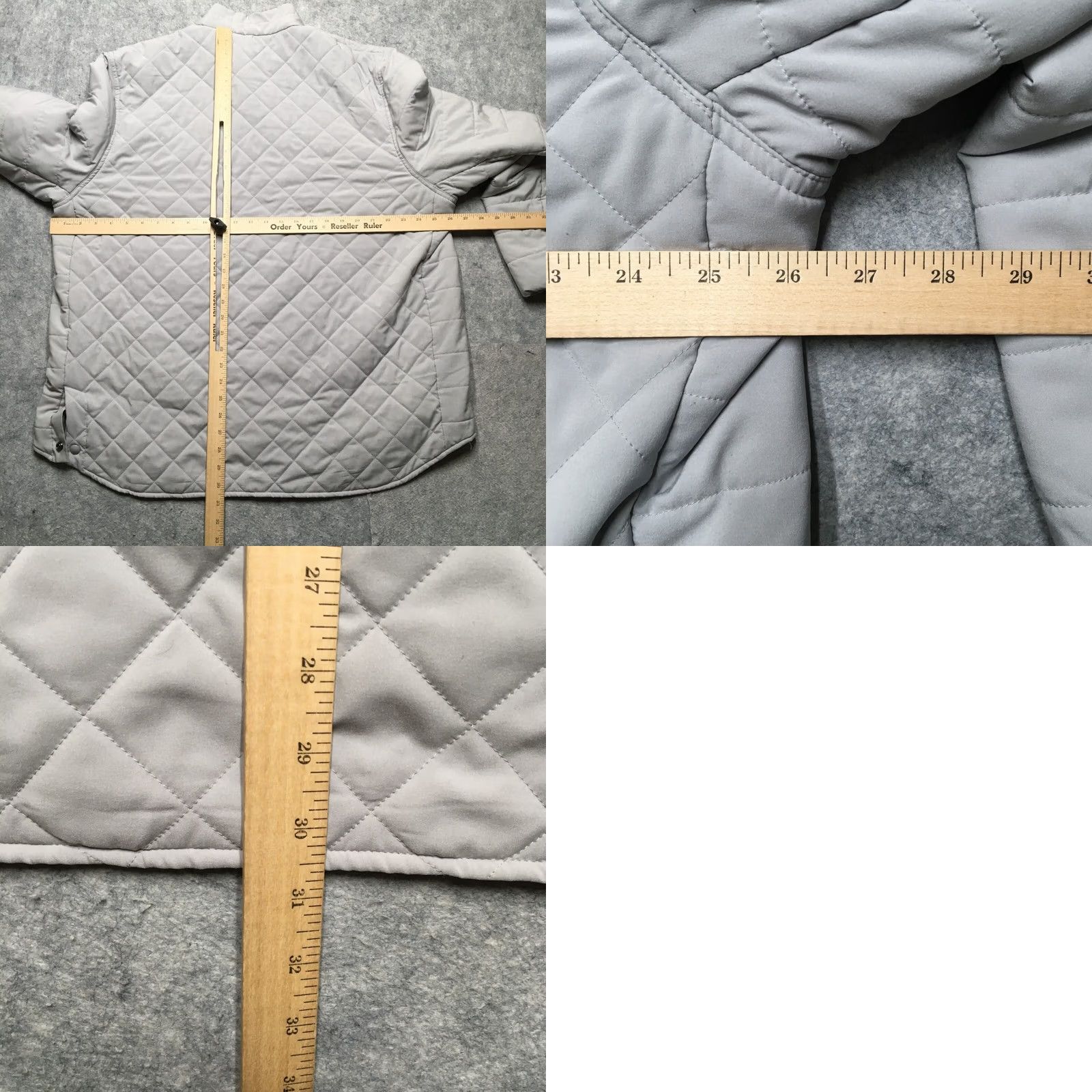 Polo Ralph Lauren Polo Ralph Lauren Quilted Snap Pullover Mens XXL Gray Lightweight Jacket Size US XXL / EU 58 / 5 - 8 Thumbnail