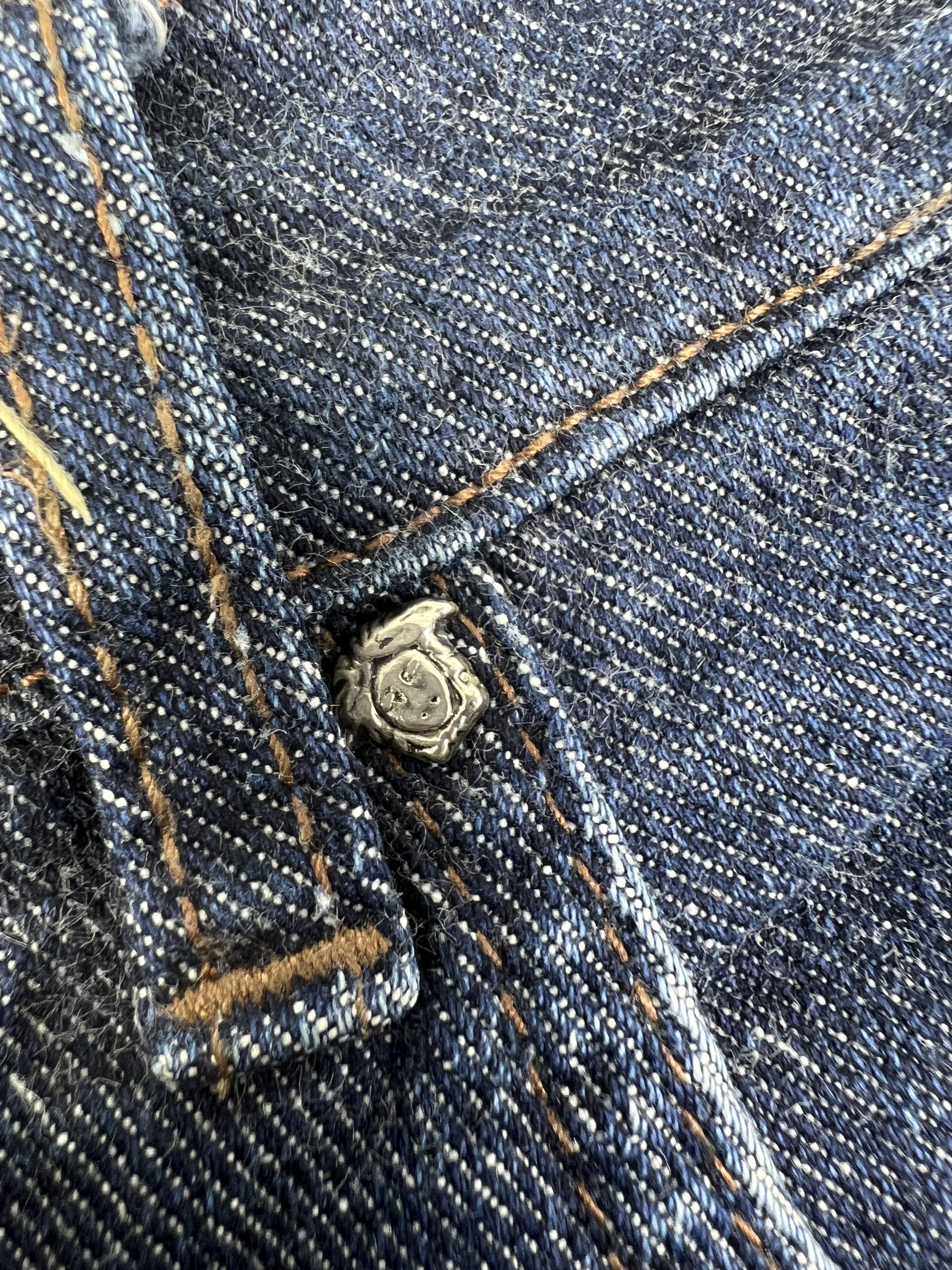 Versace VERSACE Jeans Couture Capri Denim GTMPT979 Size 29" - 7 Thumbnail