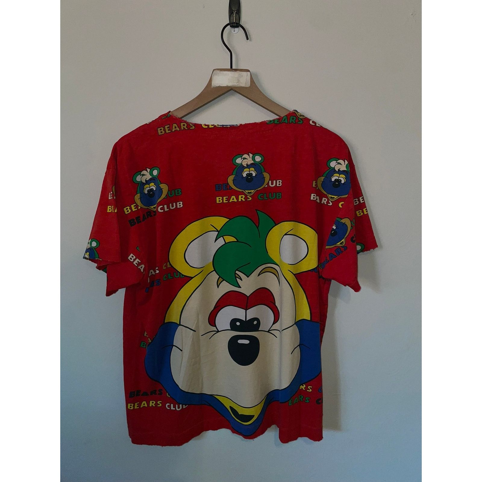 Vintage Vintage Womens Bear Shirt Club Bears Cute Graphic VTG Large Size L / US 10 / IT 46 - 7 Thumbnail